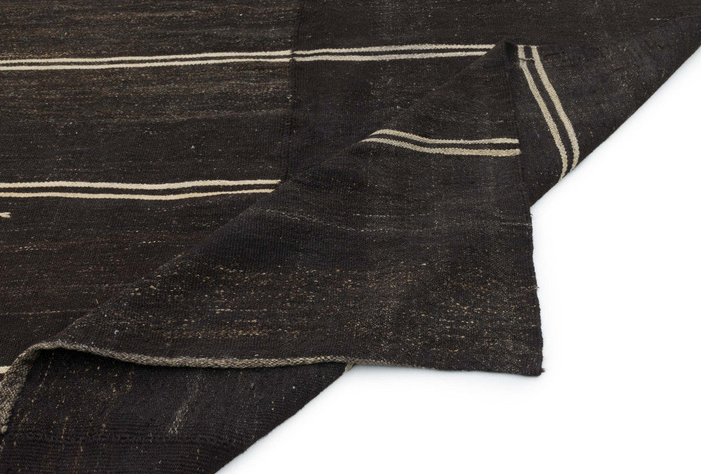 Vintage Anatolian Kilim Rug 6' 2" x 12' 4", 74 in. x 148 in.