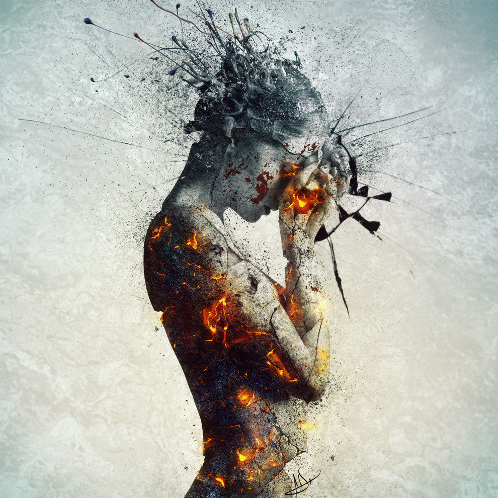 "Deliberation" by Mario Sanchez Nevado, Giclee Canvas Print, 40"x40"