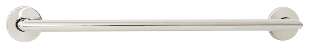 Coronado Designer Oval Bathroom Shower Grab Bar, Mitered Corners, Polished, 42"