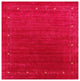 8' Square Persian Gabbeh Handmade Wool Rug - Q15222