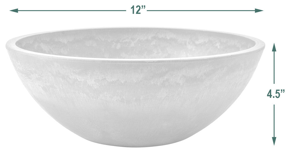 Garden Bowl, Dark Charcoal, Large