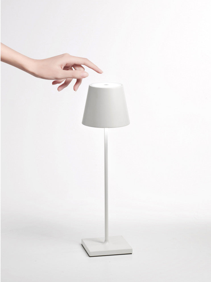 Zafferano - LD0340B4 - POLDINA PRO TABLE LAMP - WHITE