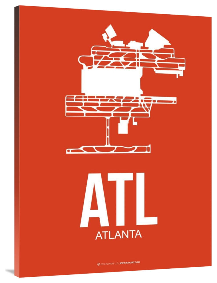 "ATL Atlanta Poster 3" Fine Art Print