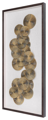 Uttermost 04301 The 27-5/8" x 59-1/8" Framed Decorative Panel - Brown