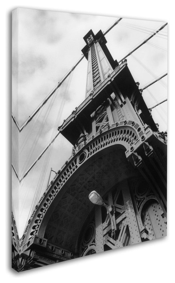 'Manhattan Bridge Detail' Canvas Art by Chris Bliss