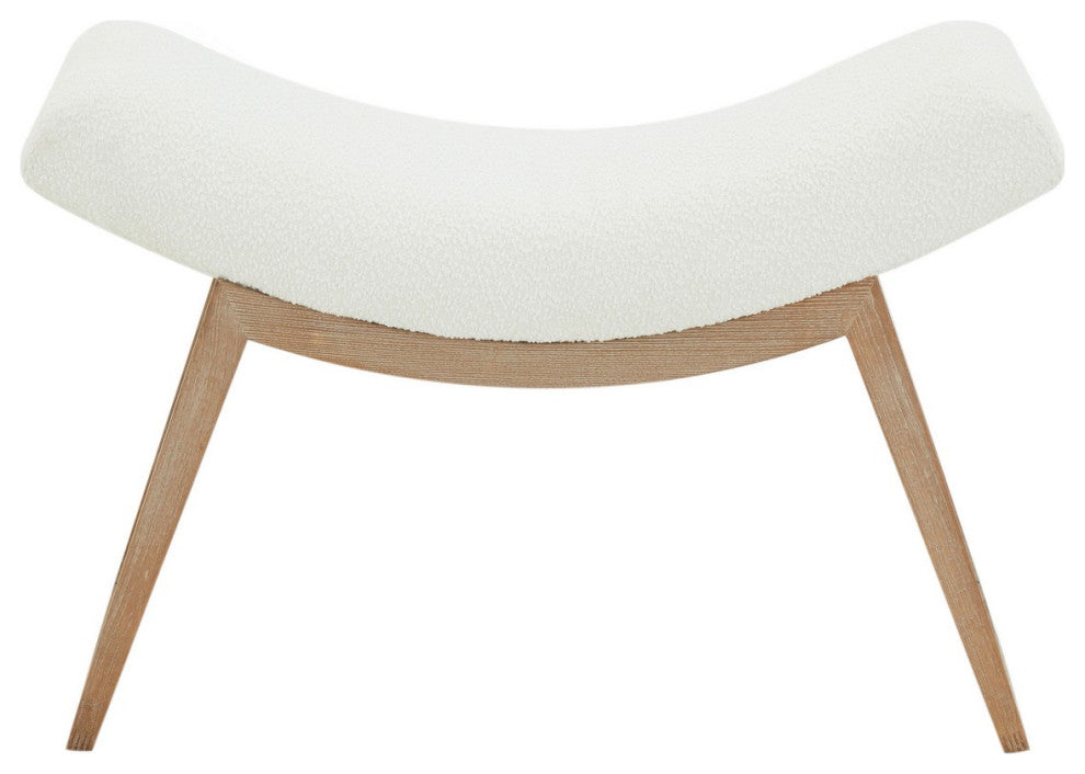 Safavieh Couture Effie Boucle Ottoman