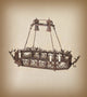 Silao Wrought Iron Chandelier