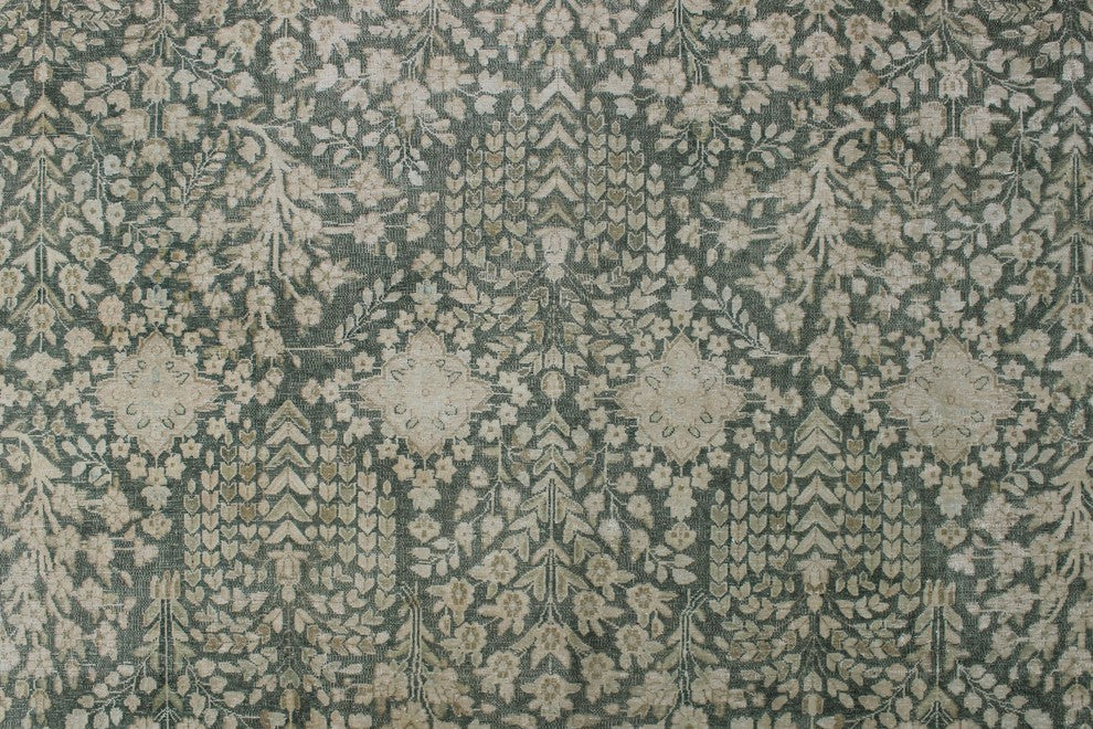 Pak-Persian Abusan Gray Rug 9''8"x12''11"