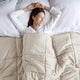 Madison Park 300 Thread Count Cotton Shell Luxury Down Alternative Comforter