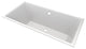 CHI White Acrylic Extra Deep Undermount Center Drain Bathtub by Valley Acrylic,