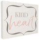 Stupell Ind. Elegant Kind Heart Canvas Wall Art, 24"x30"