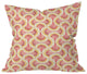 Cori Dantini Red Fan Outdoor Throw Pillow, Small