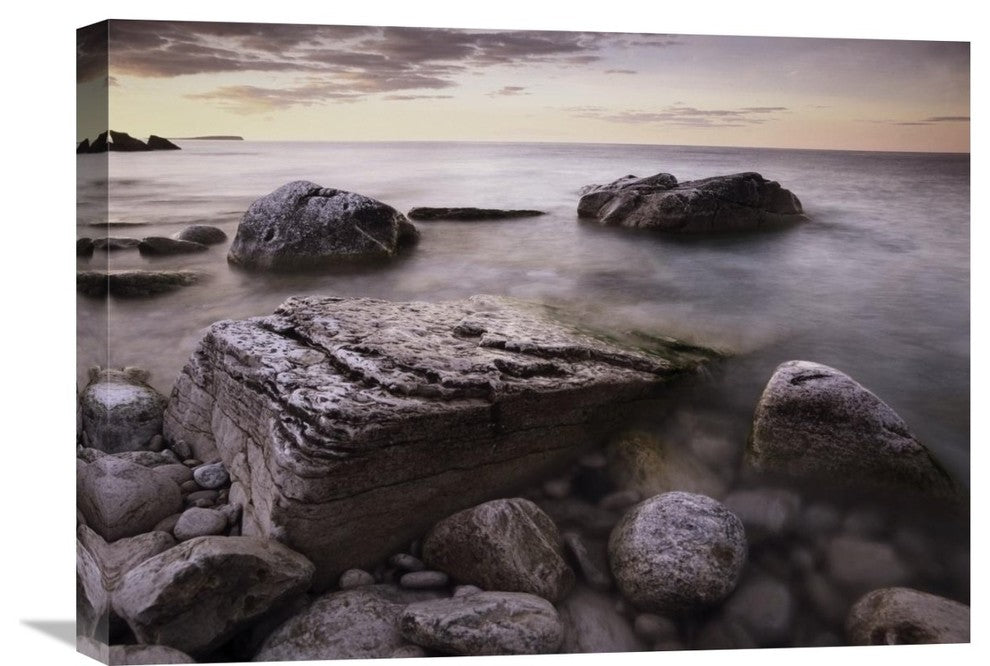"Log Dump Beach, Bruce Peninsula National Park, Ontario, Canada" Artwork