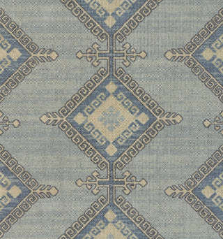 Momeni Anatolia Wool and Nylon Blue Area Rug 2' X 3'