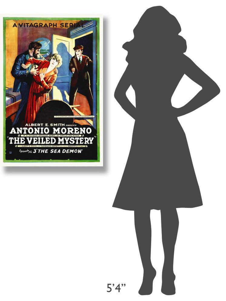 "The Veiled Mystery" Stretched Canvas Giclee by Hollywood Photo Archive, 24x36"