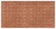 "Copper Pattern I" Digital Paper Print by Kathrine Lovell, 74"x38"