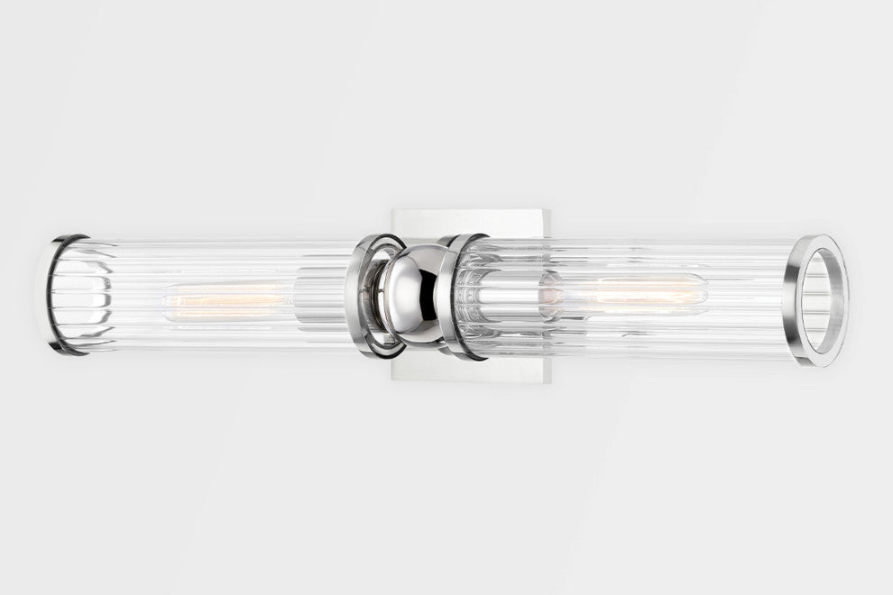 Hudson Valley Lighting 5272 Malone 2 Light 5"W Bath Bar - Polished Nickel