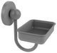 Prestige Skyline Wall Mounted Soap Dish, Matte Gray