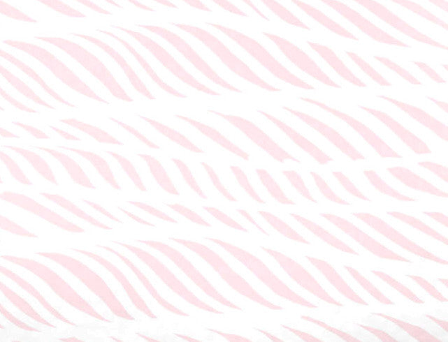 Rolling Waves, Geometric Print Bath Towel, Pink