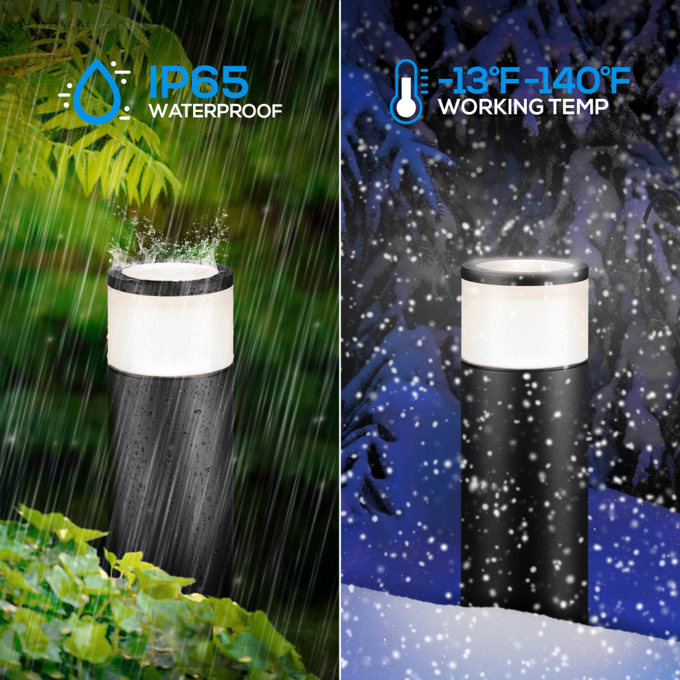 4 Pack LED Pathway Light, 5W Low Voltage, 4000K Cool White