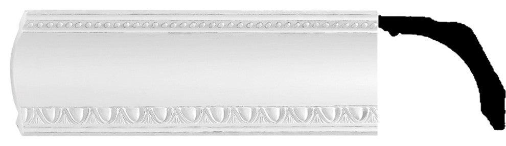 Cornice White Urethane  78 3/4" L  Gwendolyn Ornate |
