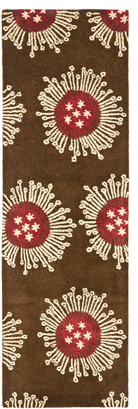 Safavieh Soho Soh852A Rug, Brown/Multi, 3'6"x5'6"