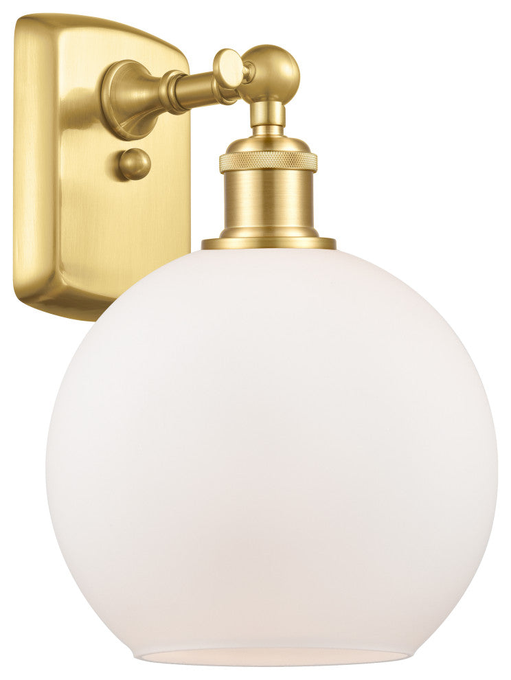 Innovations Lighting 516-1W-SG-G121-8 Athens 1 Light 8" Sconce