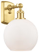Innovations Lighting 516-1W-SG-G121-8 Athens 1 Light 8" Sconce