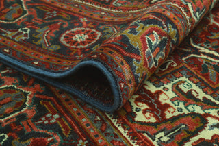Fine Vintage Heriz Esra Red/Ivory Rug, 6'9 x 9'5