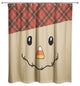 Happy Harvest Scarecrow Shower Curtain