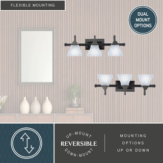 Vaxcel Cardiff 3-Light Vanity Light Oil Burnished Bronze