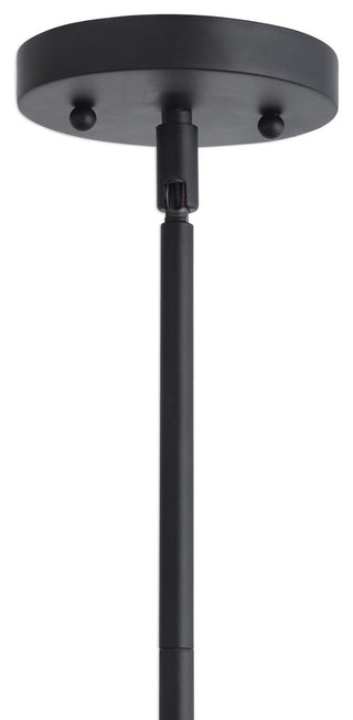 Thales Black Geometric 3-Light Pendant