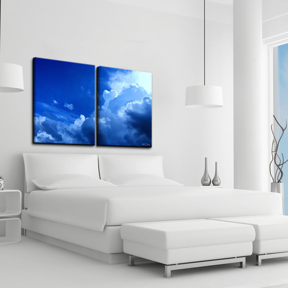 Ready2HangArt Christopher Doherty 'Sun and Sea' 2-piece Canvas Wall Art