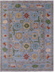 Turkish Oushak Handmade Wool Rug 10' 0" X 13' 9" - Q15671