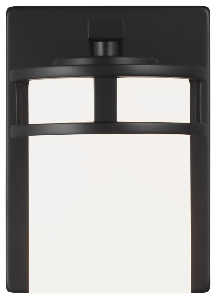 Robie 1-Light Wall/Bath Sconce, Midnight Black