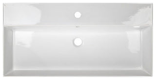 Nantucket Sinks NS-NPCS36W 36 inch Fireclay Wallmount/Console Mount Bath Sink
