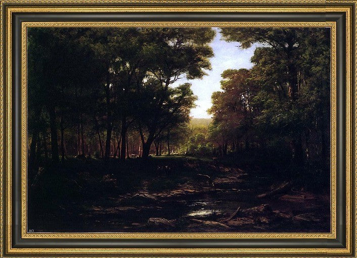 George Hetzel Summer in Scalp Level Framed Premium Canvas Print, 18"x27"