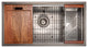 33" Garmisch Undermount Fingerprint Resistant Stainless Steel Kitchen Sink