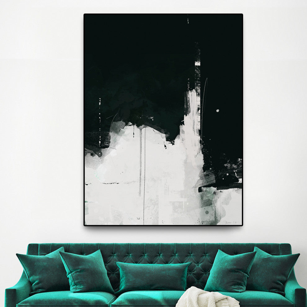 "Nightfall" Oversized Framed Canvas, 60" x 40"