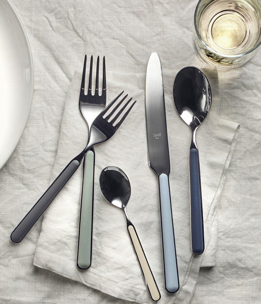 Fantasia Flatware, Light Blue, 20-Piece Set