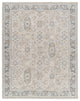 Surya Dresden DRE-2325 Machine Woven Area Rug, Medium Gray, 2' x 2'11"