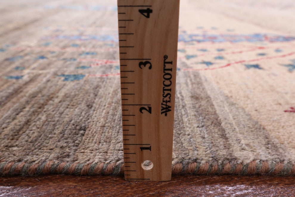 12' 0" X 15' 0" Tribal Persian Gabbeh Hand-Knotted Wool Rug Q5596