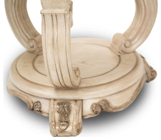 Platine de Royale Chair Side Table - Champagne