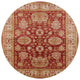 Ahgly Company Indoor Round Mid-Century Modern Area Rugs, 5' Round