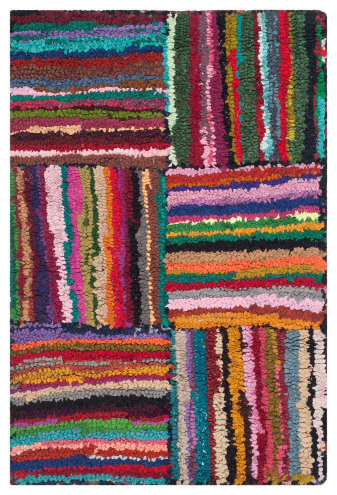 Safavieh Nantucket Collection NAN318 Rug, Multi, 2' X 3'