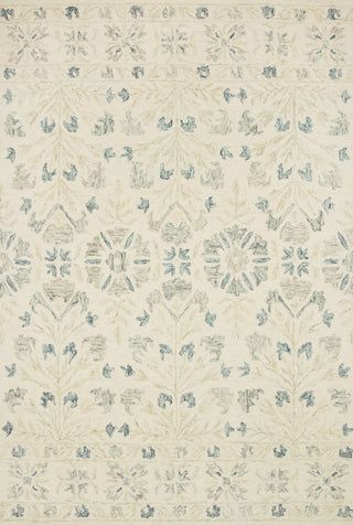 Loloi Norabel Ivory/Grey 7'-9" x 9'-9" Area Rug