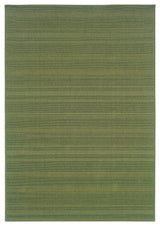 Oriental Weavers Lanai Collection Green Solid Indoor/Outdoor Rug 1'8"X3'7"