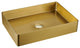 Karran Cinox Stainless Steel Rectangular Vessel Sink, Gold