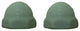 Briggs Color Replacement Ceramic Toilet Bolt Caps - Set of 2 - Bayberry