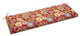57"x19" Outdoor Spun Polyester Loveseat Cushion, Alinea Pompeii